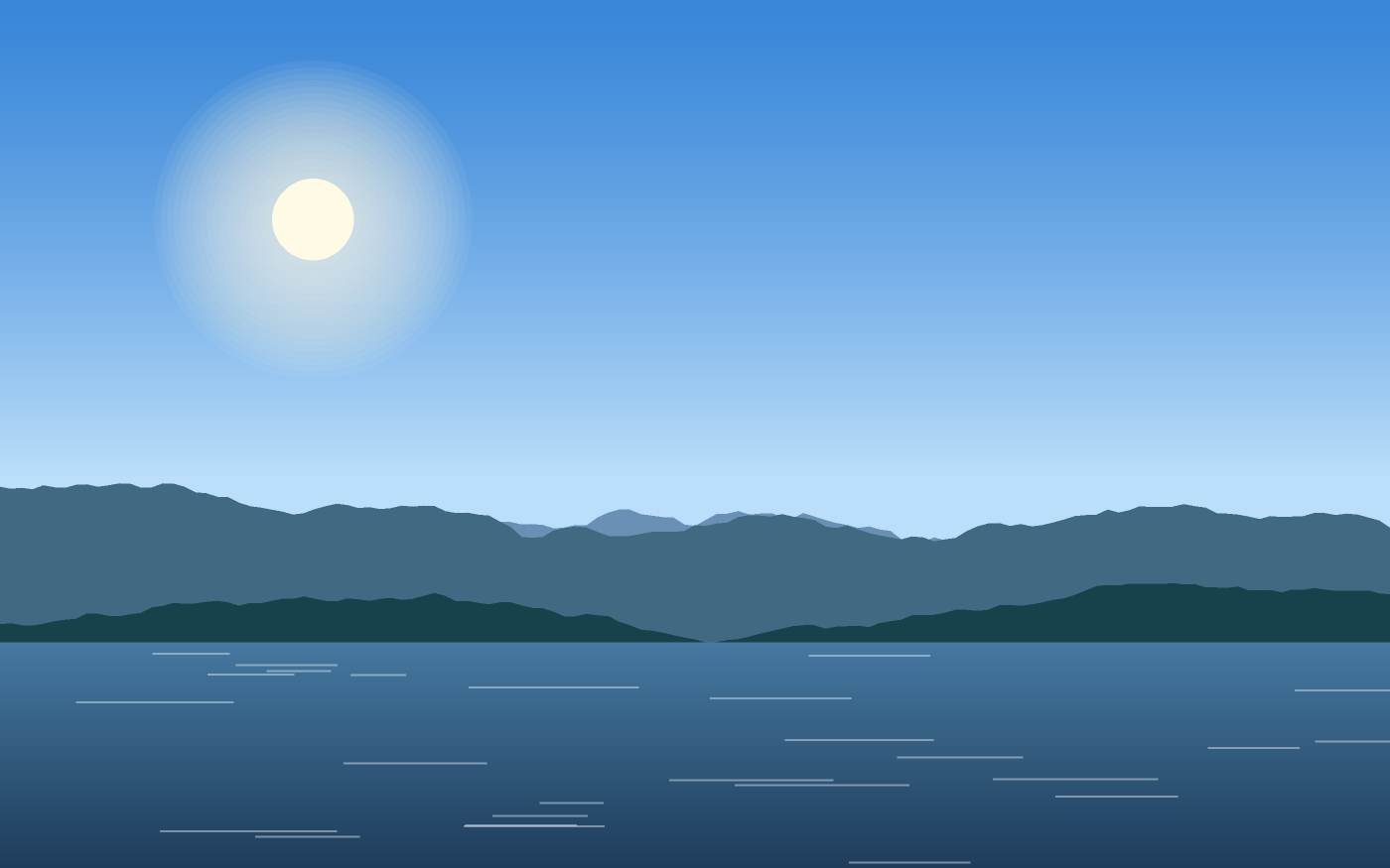 Landschapsillustratie