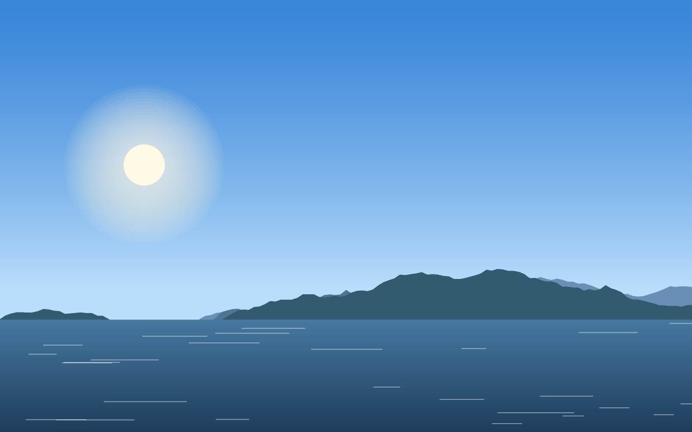 Ilustrace krajiny