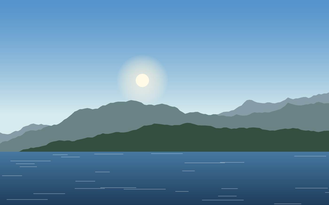 Landskabsillustration