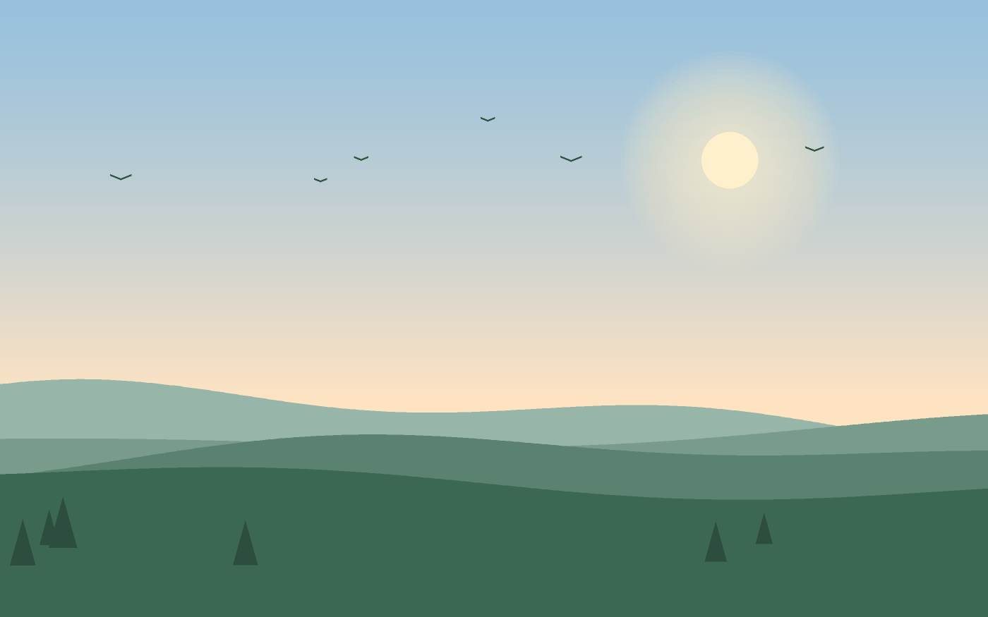 Landskabsillustration