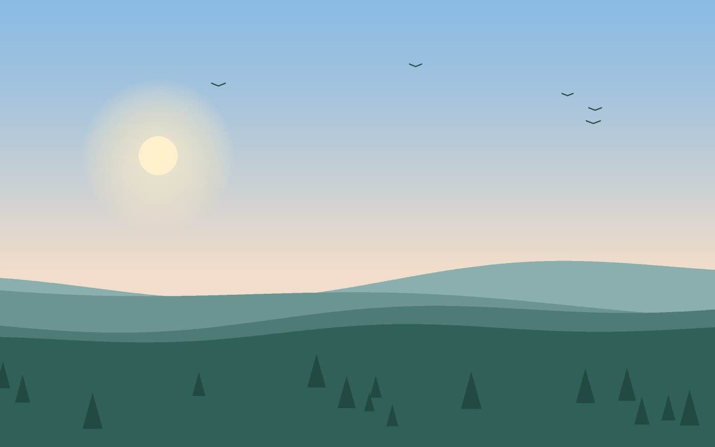Ilustracja krajobrazu
