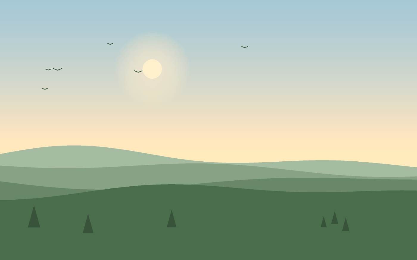 Landskapsillustration