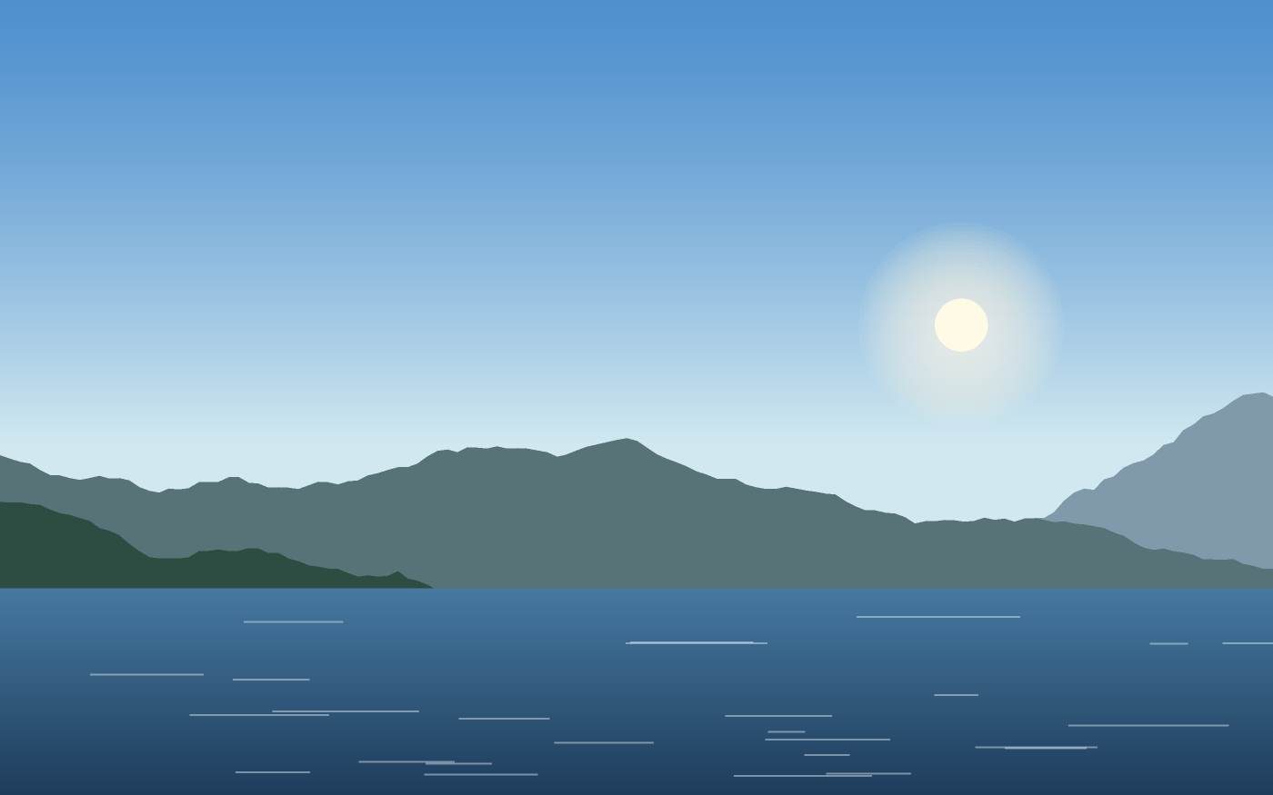 Landskapsillustration