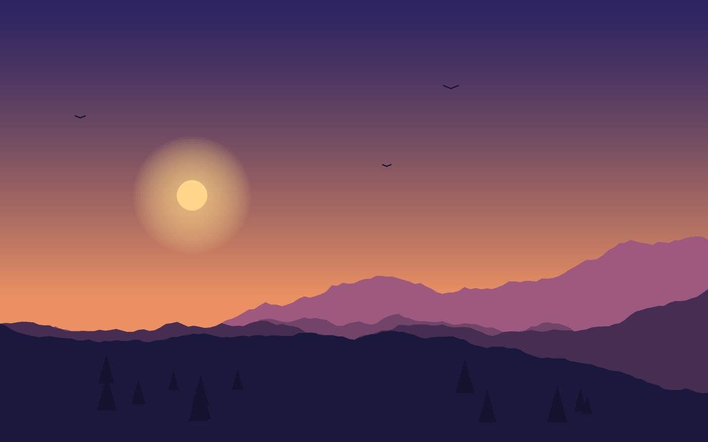 Landscape illustration