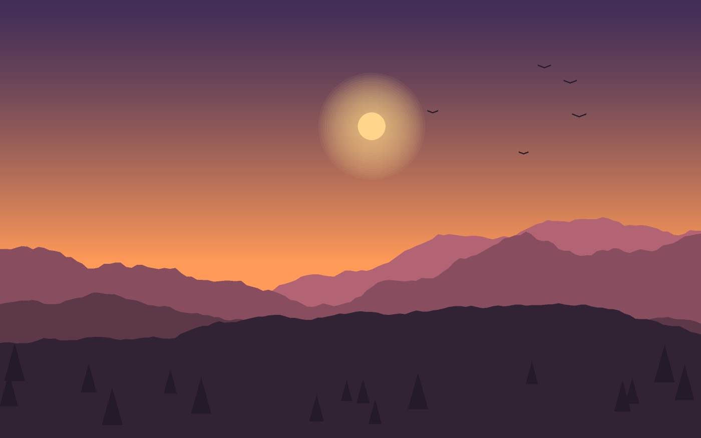 Landscape illustration